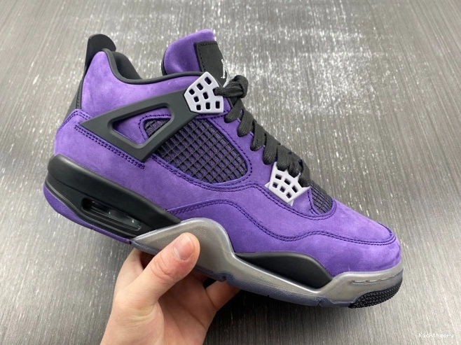 Kicktheory Scott Purple Jordan Suede 4 Travis x Air 0714